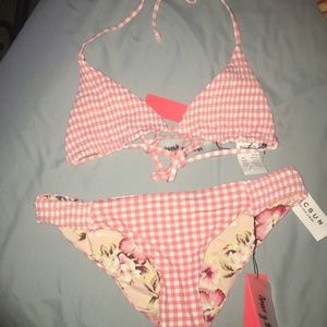 NEW Amor Y Besos Reversible Bikini